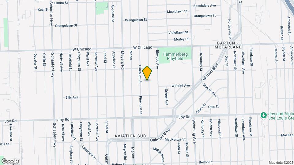 9187 Mendota St Map and Location Details
