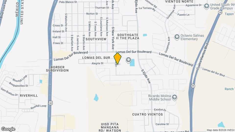 3807 Katiana Dr Map and Location Details