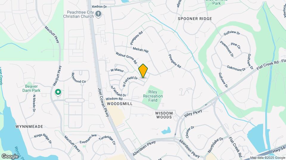 645 N Fairfield Dr Map and Location Details
