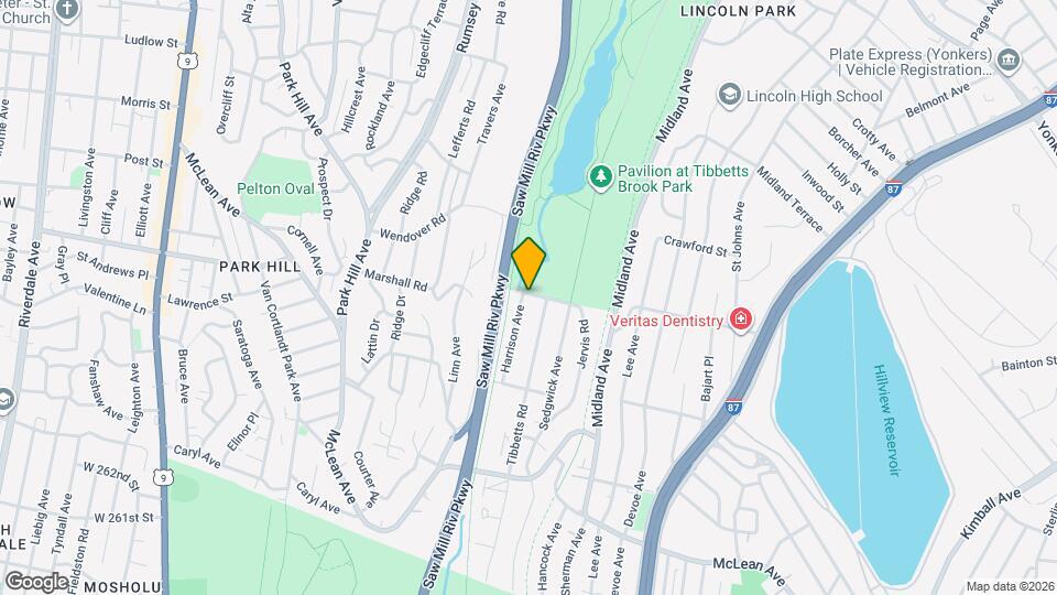 154 Harrison Ave Map and Location Details