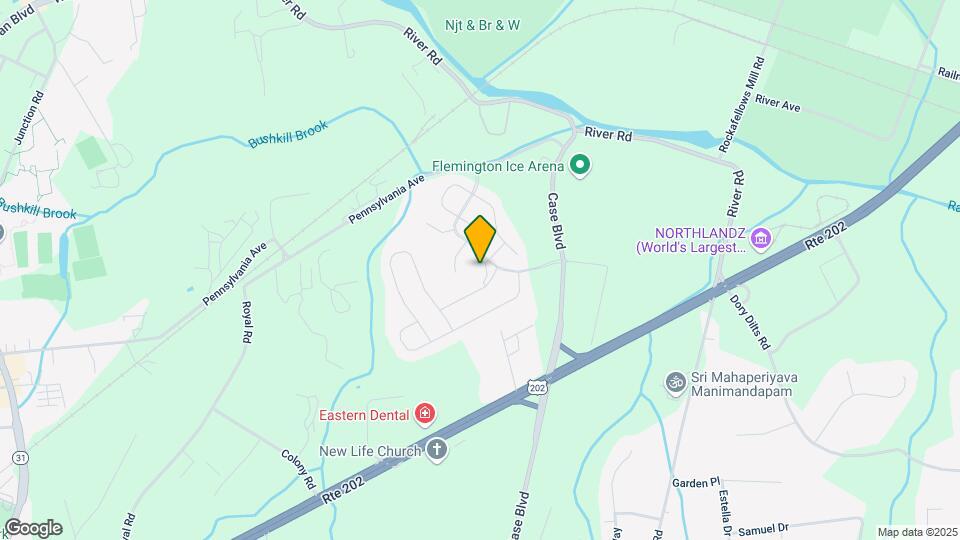Hunterdon Creekside Map and Location Details