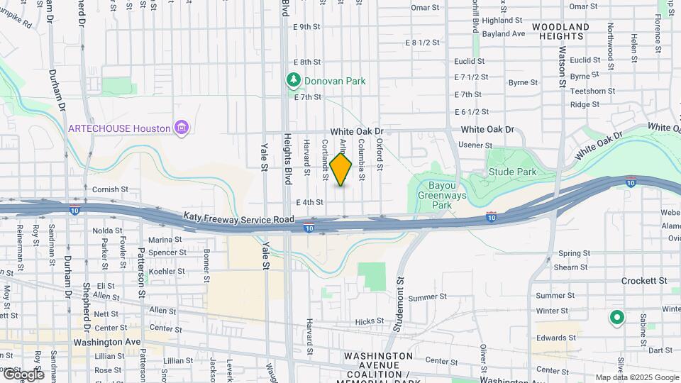 415 Arlington St Map and Location Details