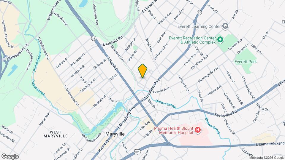 912 Hotel Ave Map and Location Details