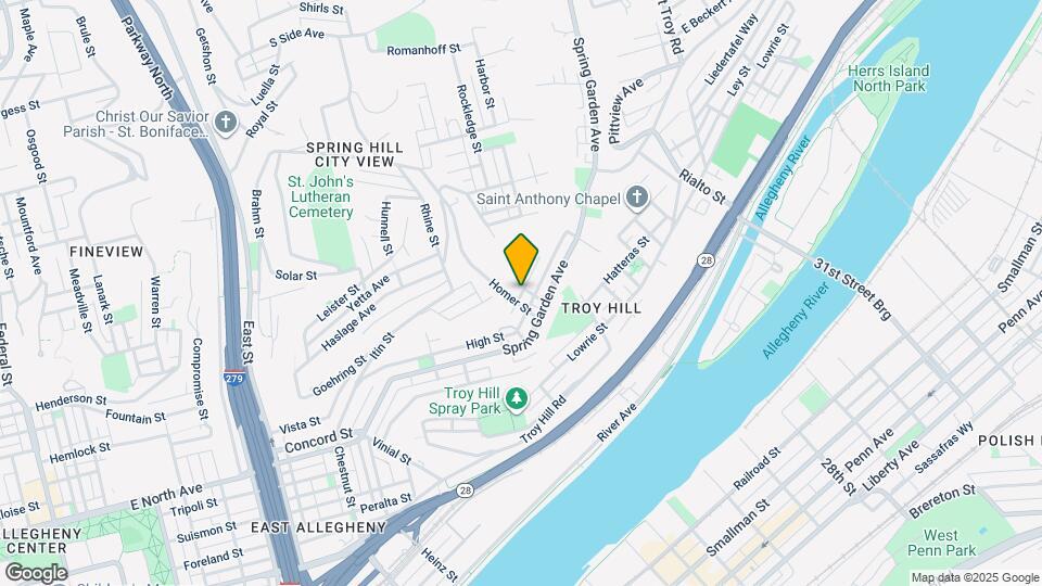 1406 Firth St Map and Location Details