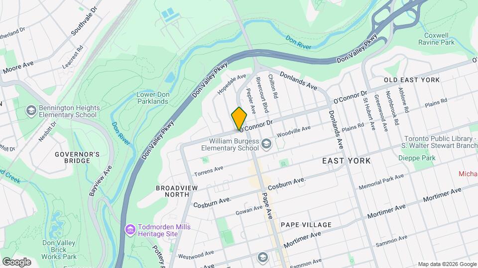 79 O'Connor Dr Map and Location Details