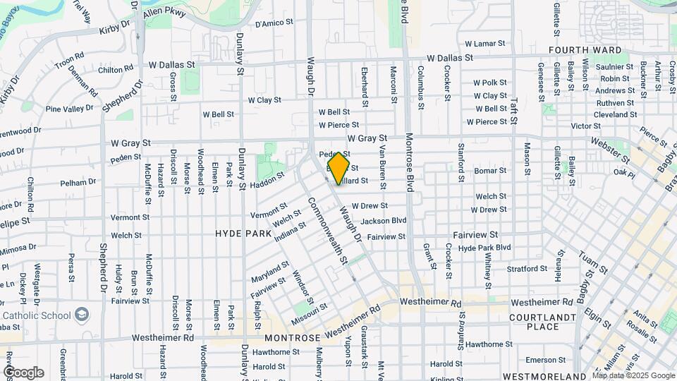 1318 Welch St Map and Location Details