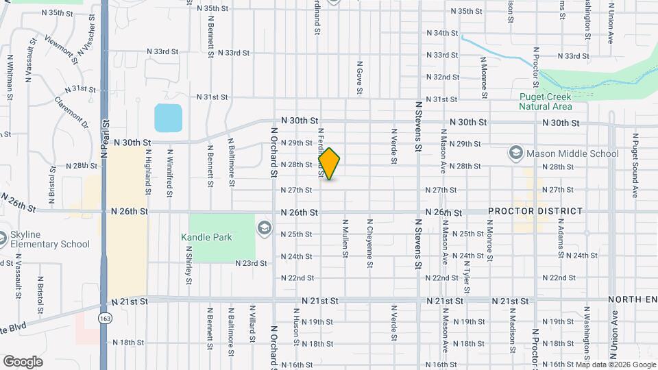 4817 N 27th St Map and Location Details