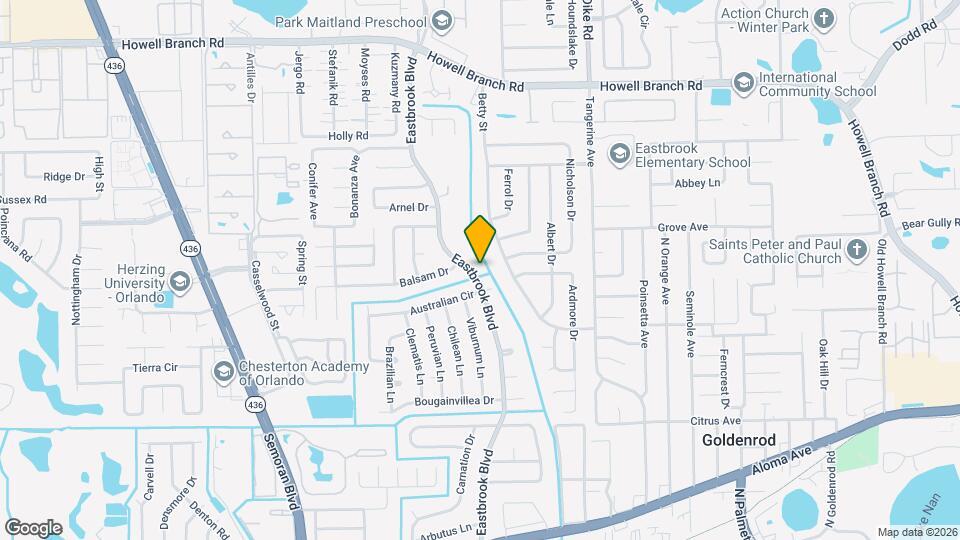 1938 Eastbrook Blvd Map and Location Details