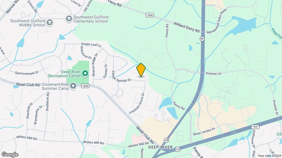 3735 Village Springs Dr Map and Location Details