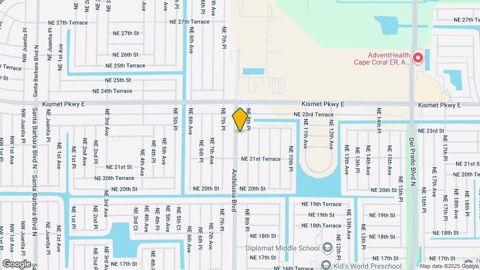 2215 Andalusia Blvd Map and Location Details