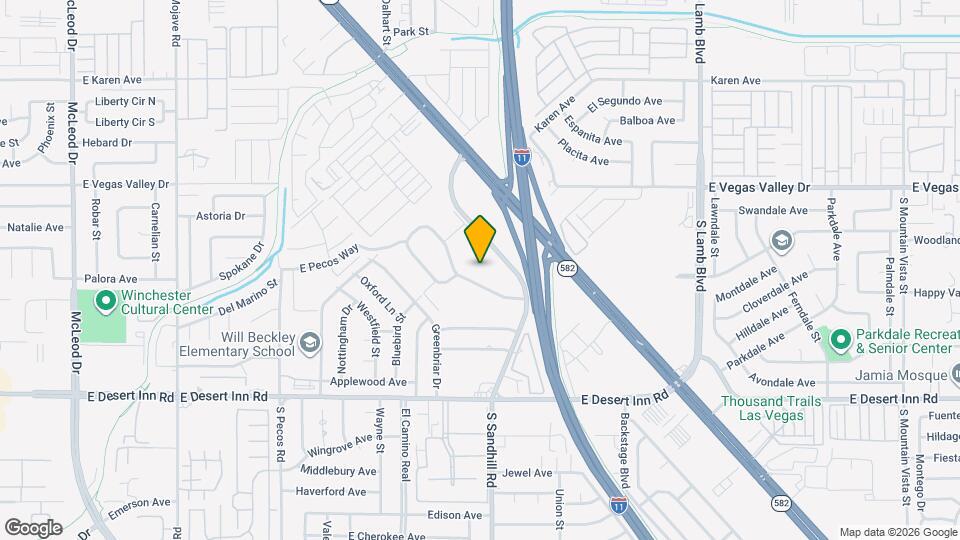 210 Greenbriar Townhouse Way Map and Location Details