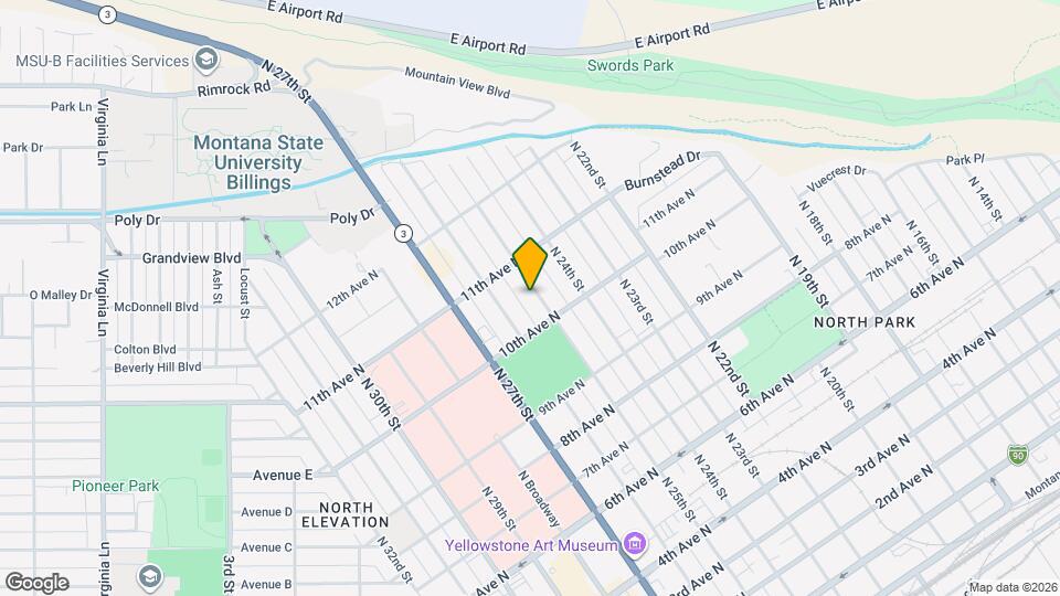 1022 N 25th St Map and Location Details