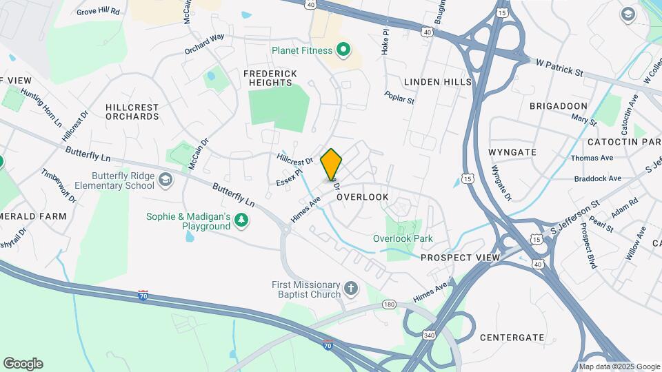 603 Himes Ave Map and Location Details