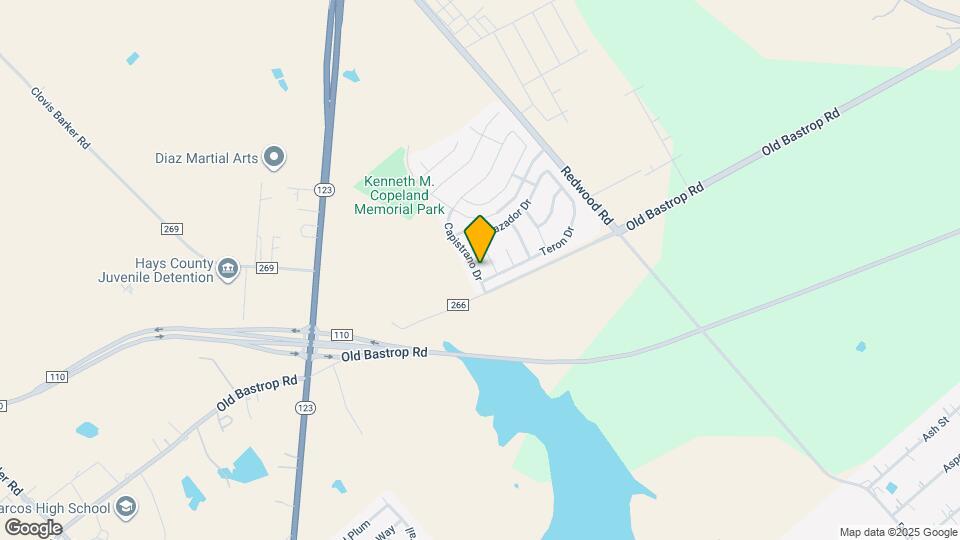 417 Capistrano Dr Map and Location Details