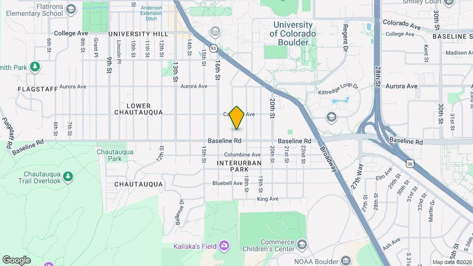 720 17th St Map and Location Details