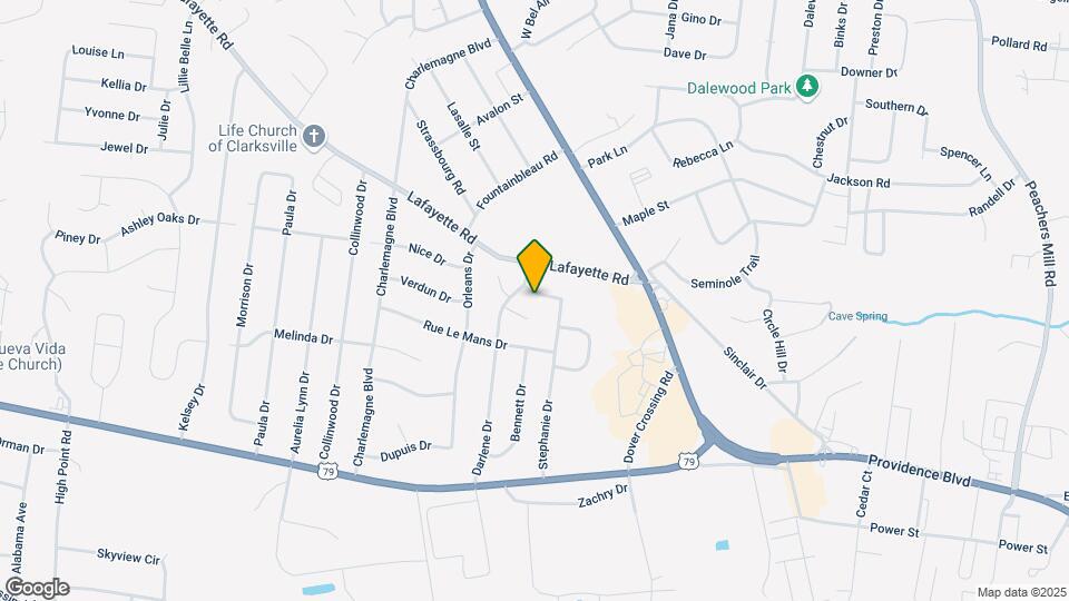 288 Stephanie Dr Mapa y Detalles de la Ubicación