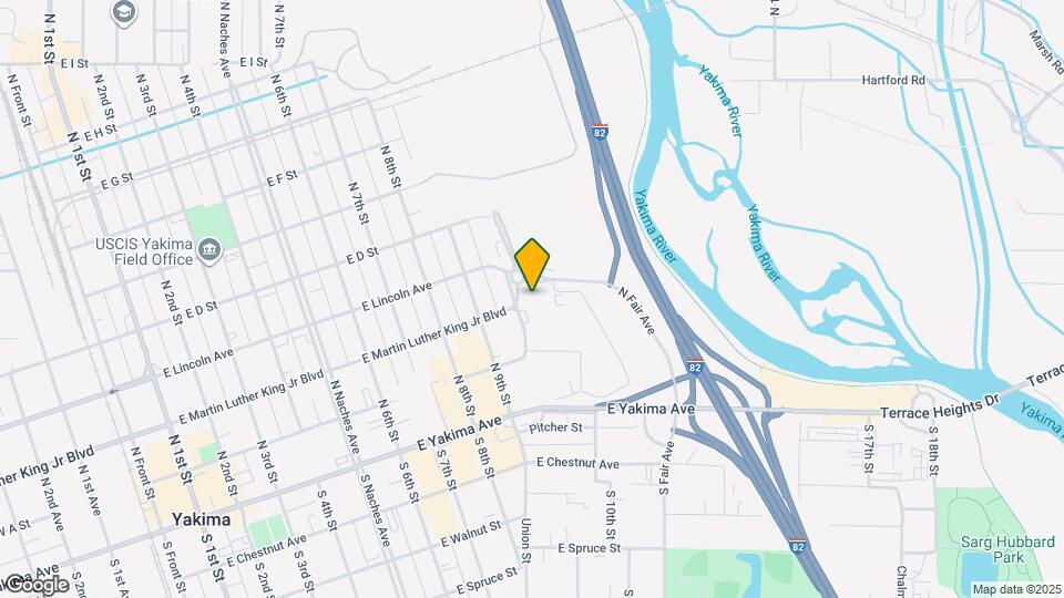 201 N 10th St Map and Location Details