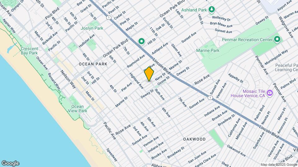 657 Navy St Map and Location Details