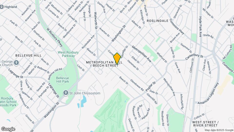 123 Glendower Rd Map and Location Details