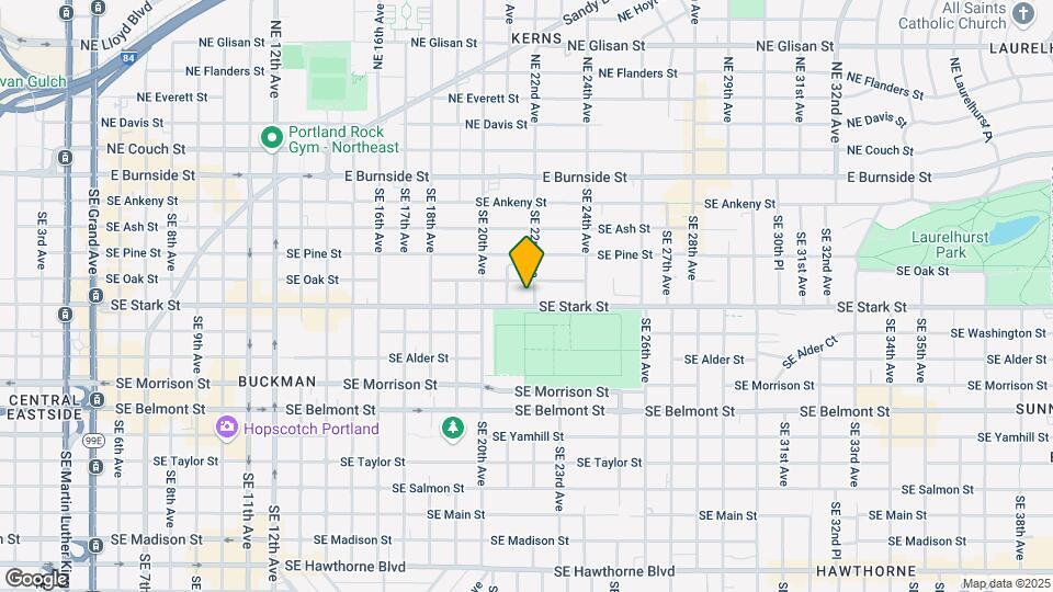 423 SE 22nd Ave Map and Location Details