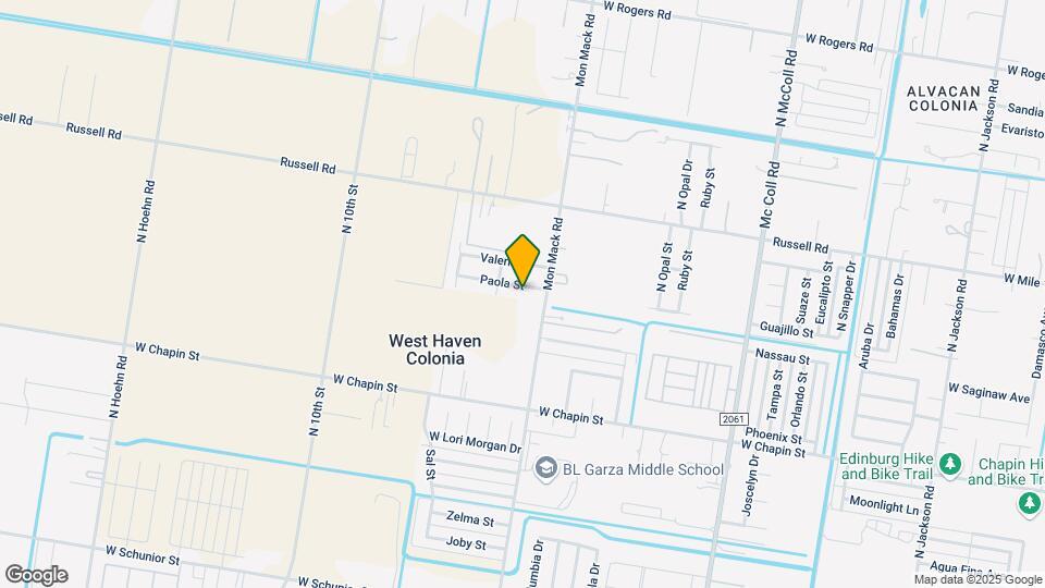 3612 Paola St Map and Location Details