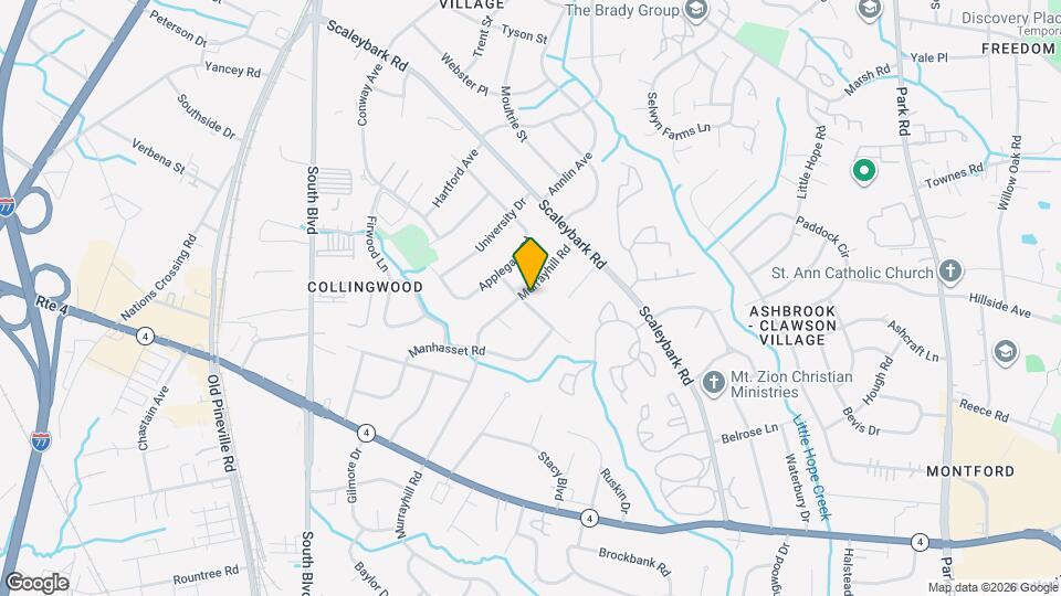 4227 Murrayhill Rd Map and Location Details