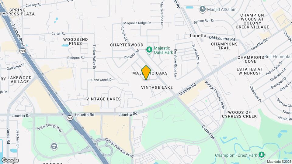 9631 Bavaria Dr Map and Location Details