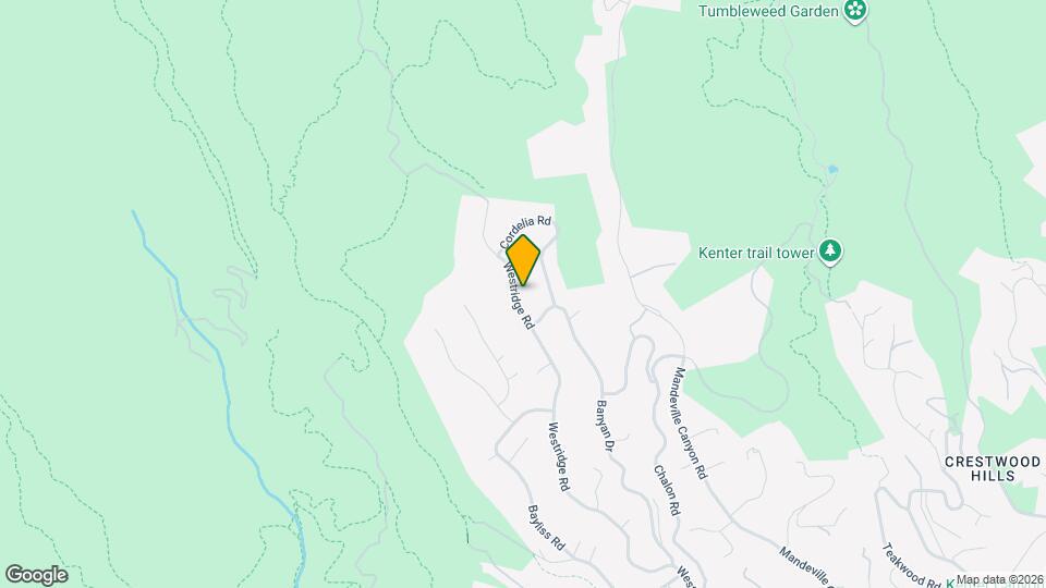 2528 Westridge Rd Map and Location Details