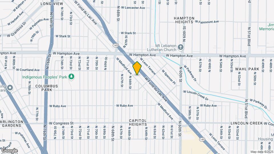 6518 W Medford Ave, Unit 3 Map and Location Details