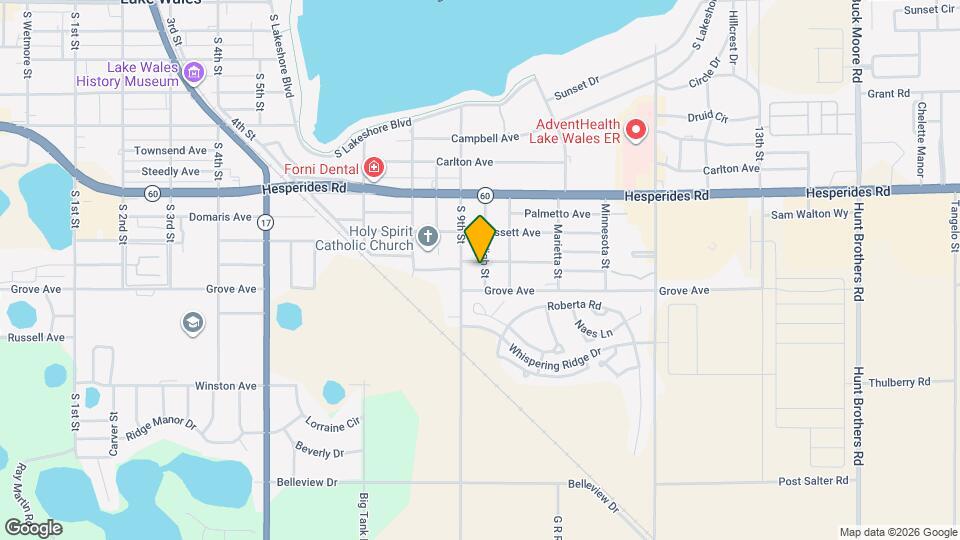 920 Columbia Ave Map and Location Details