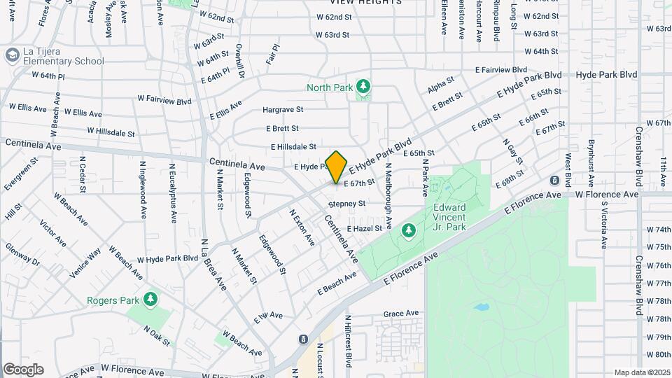 540 E 67th St Map and Location Details