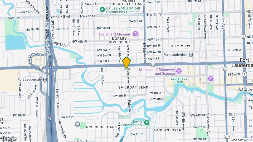 1129 SW 1st St Mapa y Detalles de la Ubicación
