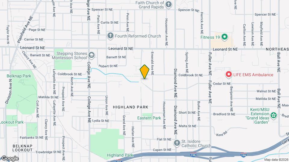 807 Carrier Creek Blvd NE, Unit 1 Mapa y Detalles de la Ubicación