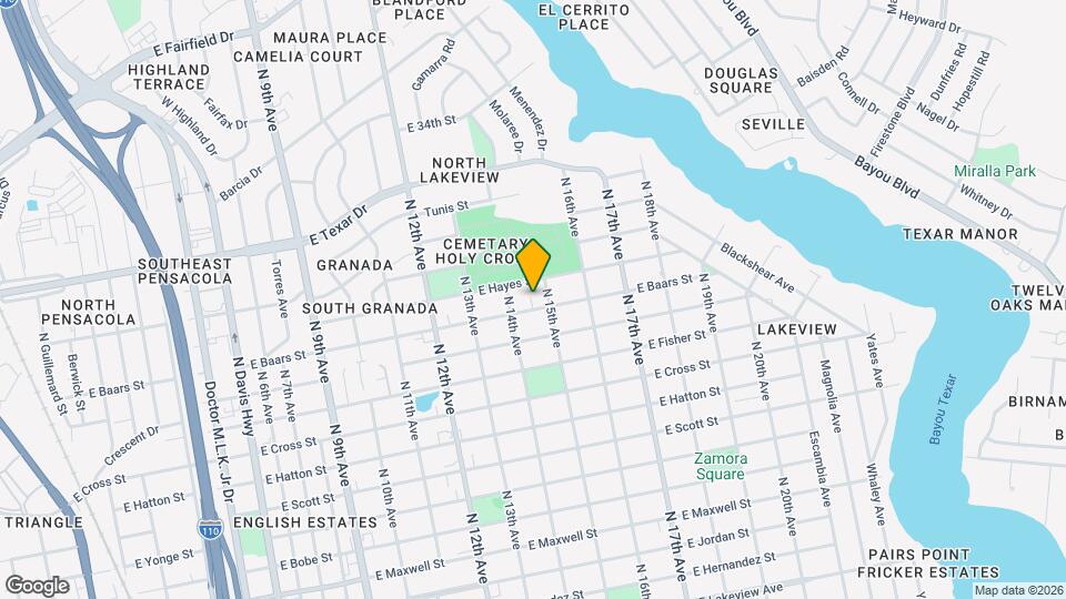 1416 E Baars St Map and Location Details