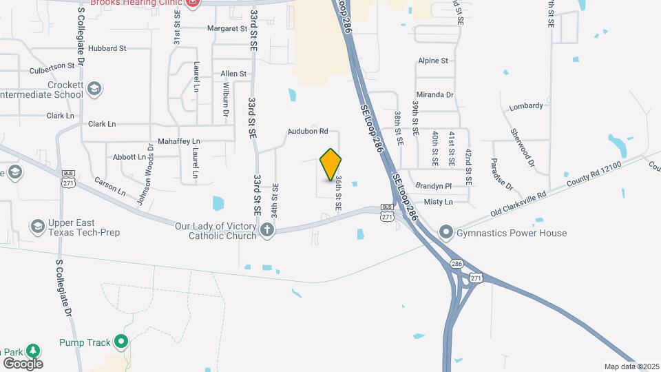 1050 36th St SE Map and Location Details