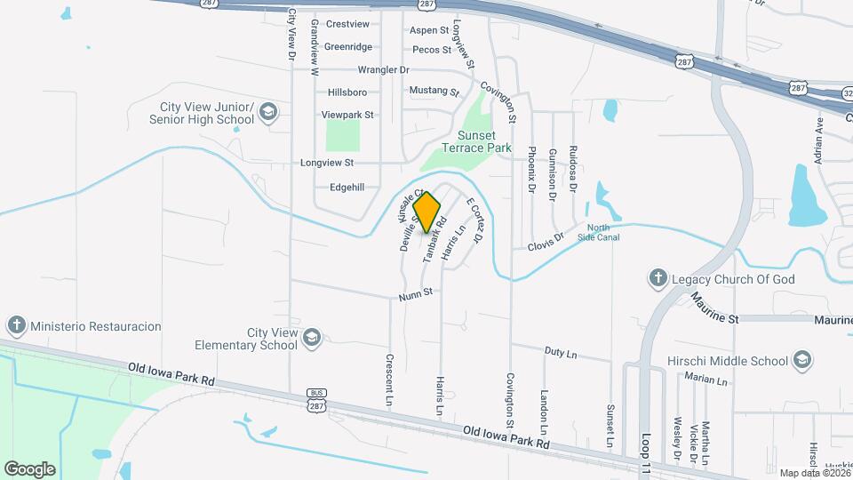 1422 Tanbark Rd Map and Location Details