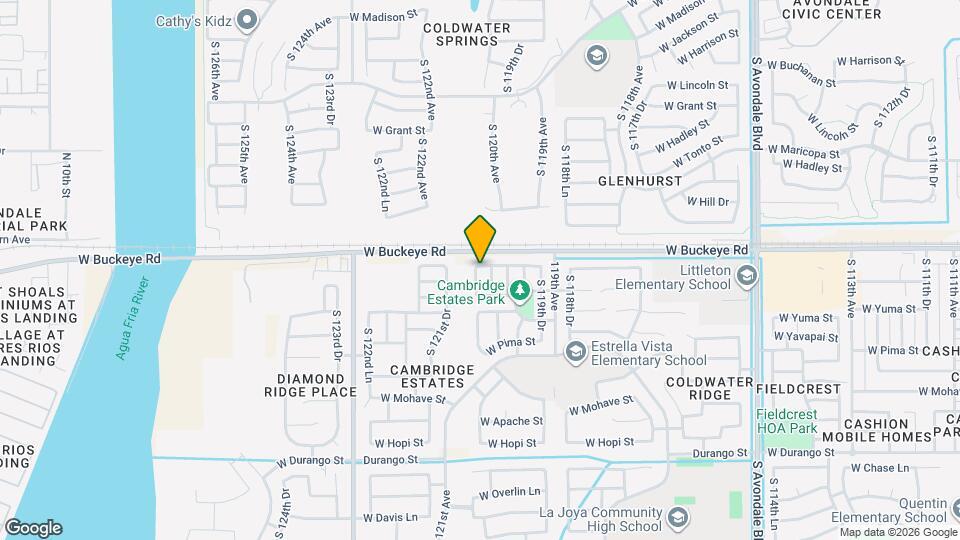 12031 W Belmont Dr Mapa y Detalles de la Ubicación