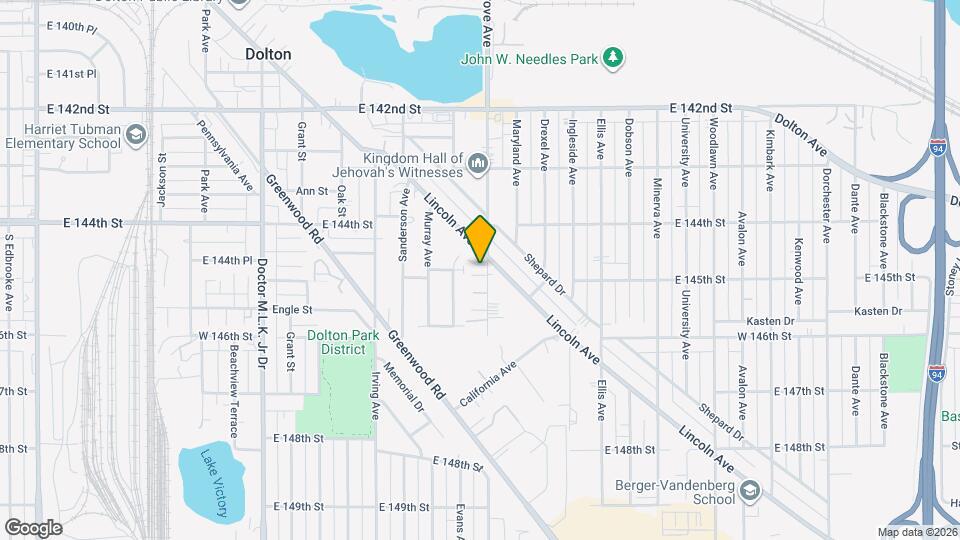 14500 Cottage Grove Ave Map and Location Details