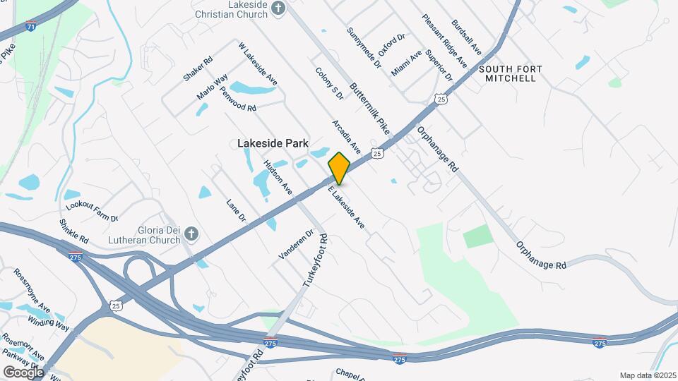 10-18 E Lakeside Ave Mapa y Detalles de la Ubicación