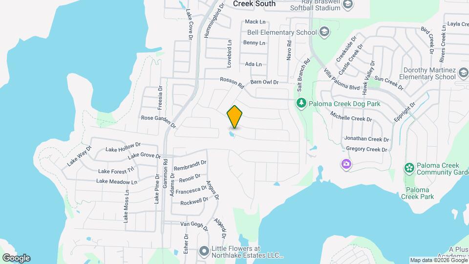 1509 Spoonbill Dr Map and Location Details