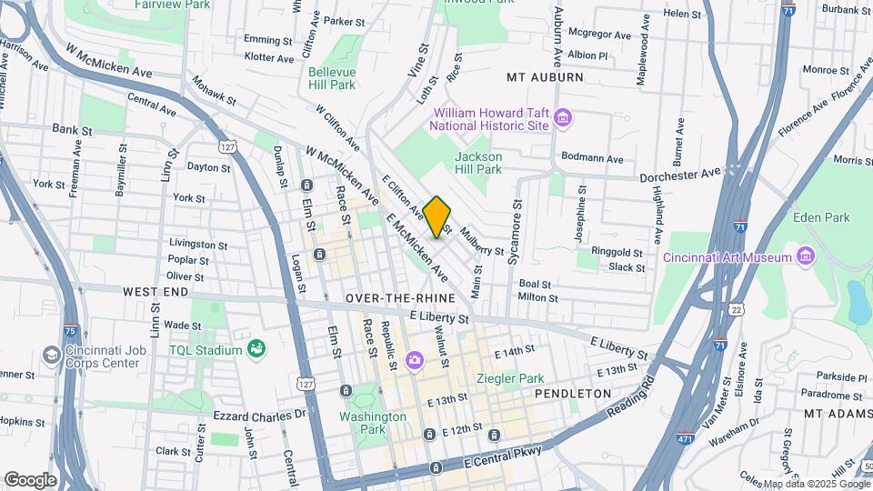 1713 Lang St Mapa y Detalles de la Ubicación