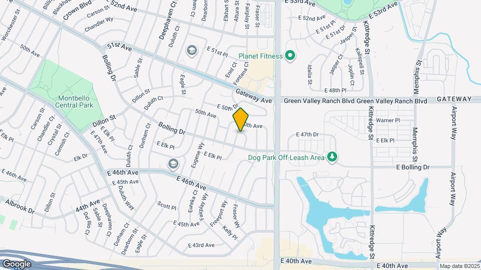 4942 Fontana Ct Map and Location Details