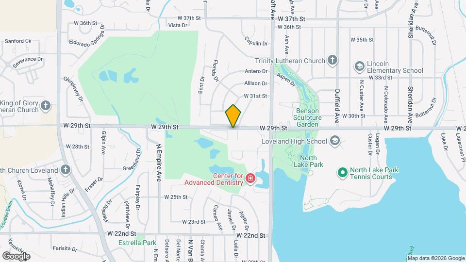 1502 W 29th St Map and Location Details