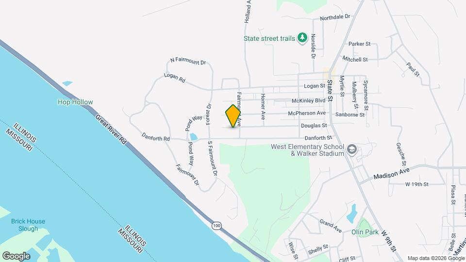 1207 Douglas St Map and Location Details