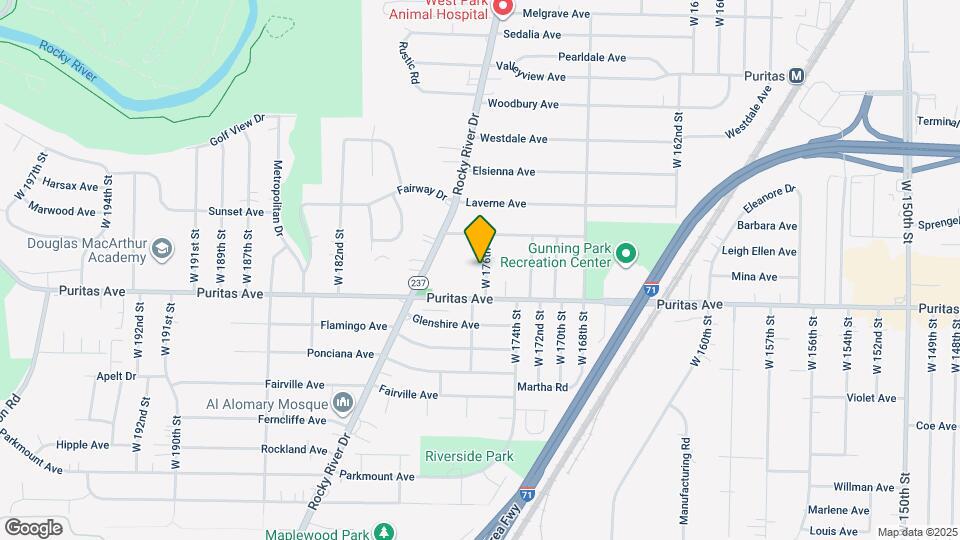 4418 W 176th St Map and Location Details