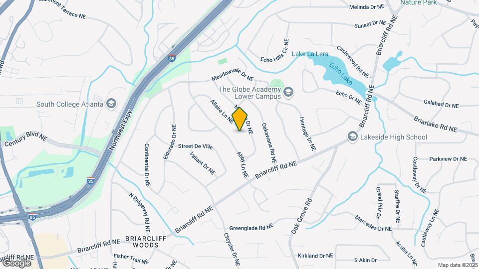 2118 Allaire Ln NE Map and Location Details