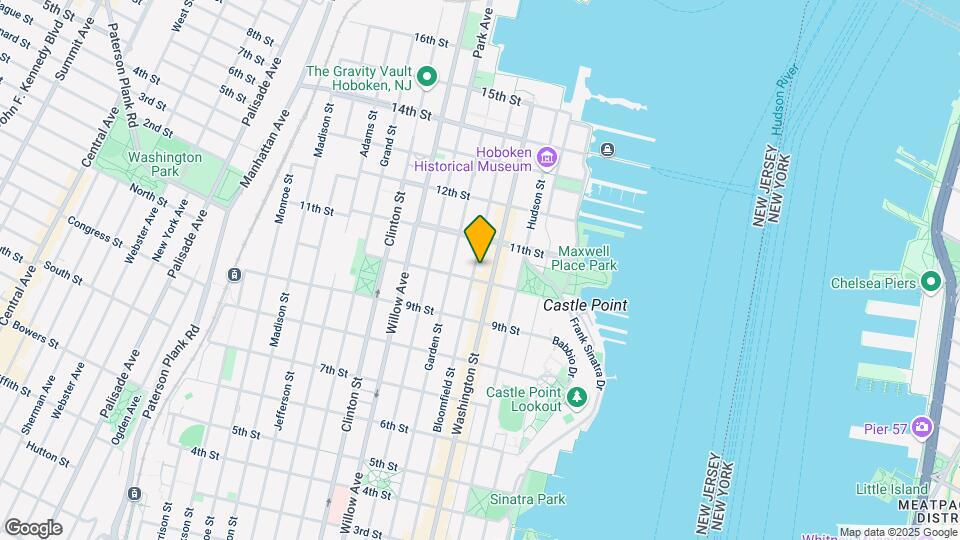 1013 Bloomfield St-Unit -Garden L Map and Location Details