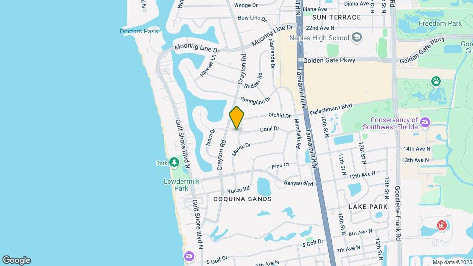 1627 Murex Ln Mapa y Detalles de la Ubicación