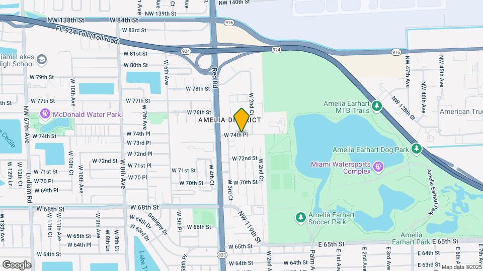 330 W 74th Pl, Unit 330 Map and Location Details