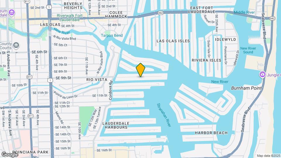 1744 SE 9th St Map and Location Details